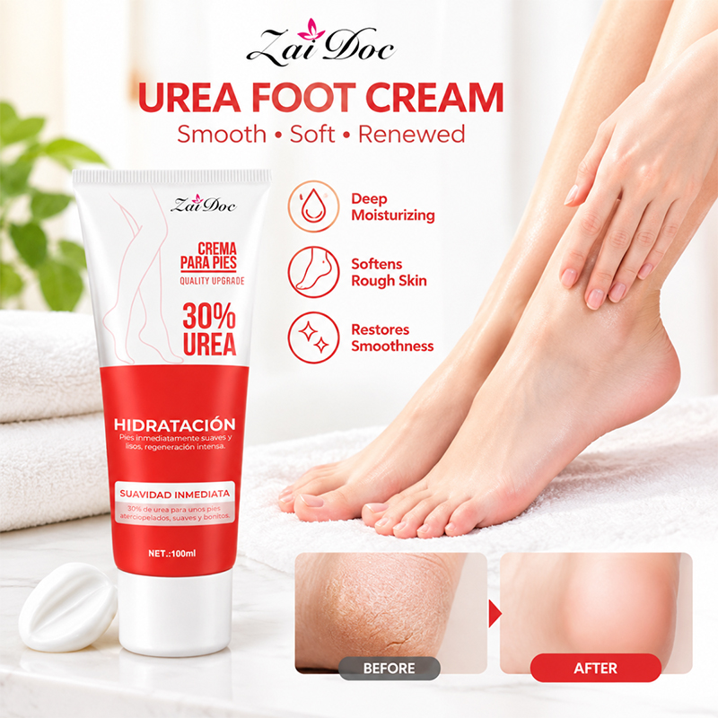 Urea Foot Cream - ZaiDoc 2/4 Pcs Urea Foot Cream