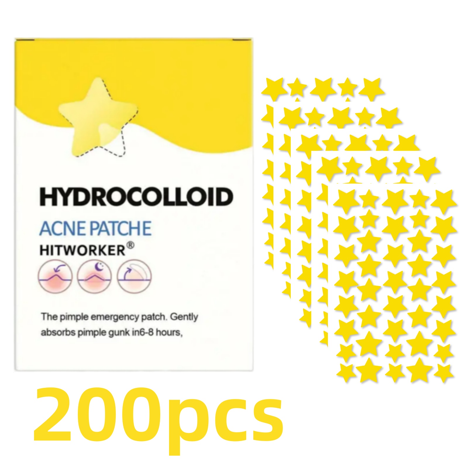 200/400 Pcs Star-Shaped Acne P - Skincare China review and price