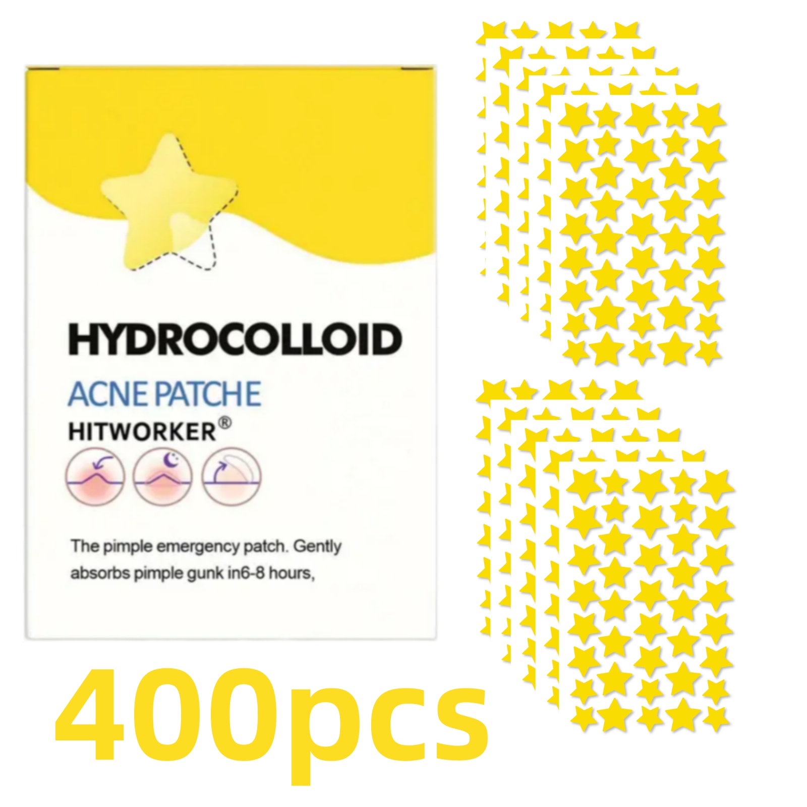 200/400 Pcs Star-Shaped Acne P - Skincare China review and price