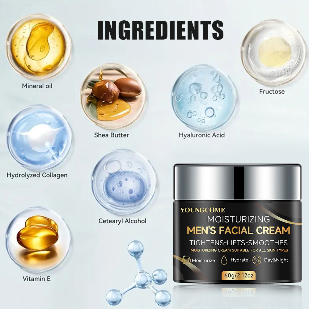 Men's Face Cream with Collagen - Retinol Cream review and price