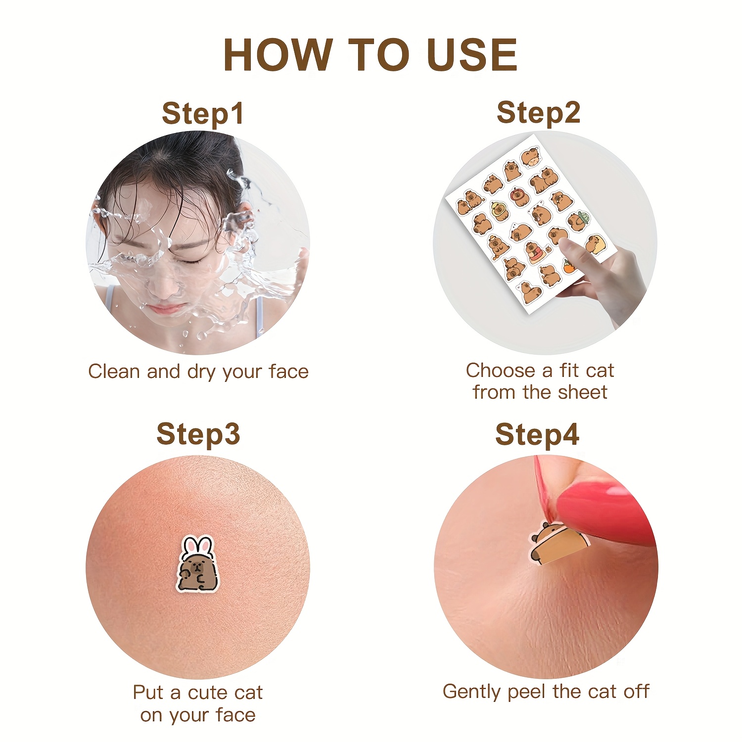 Capybara Shaped Pimple Patches - Face Oil review and price