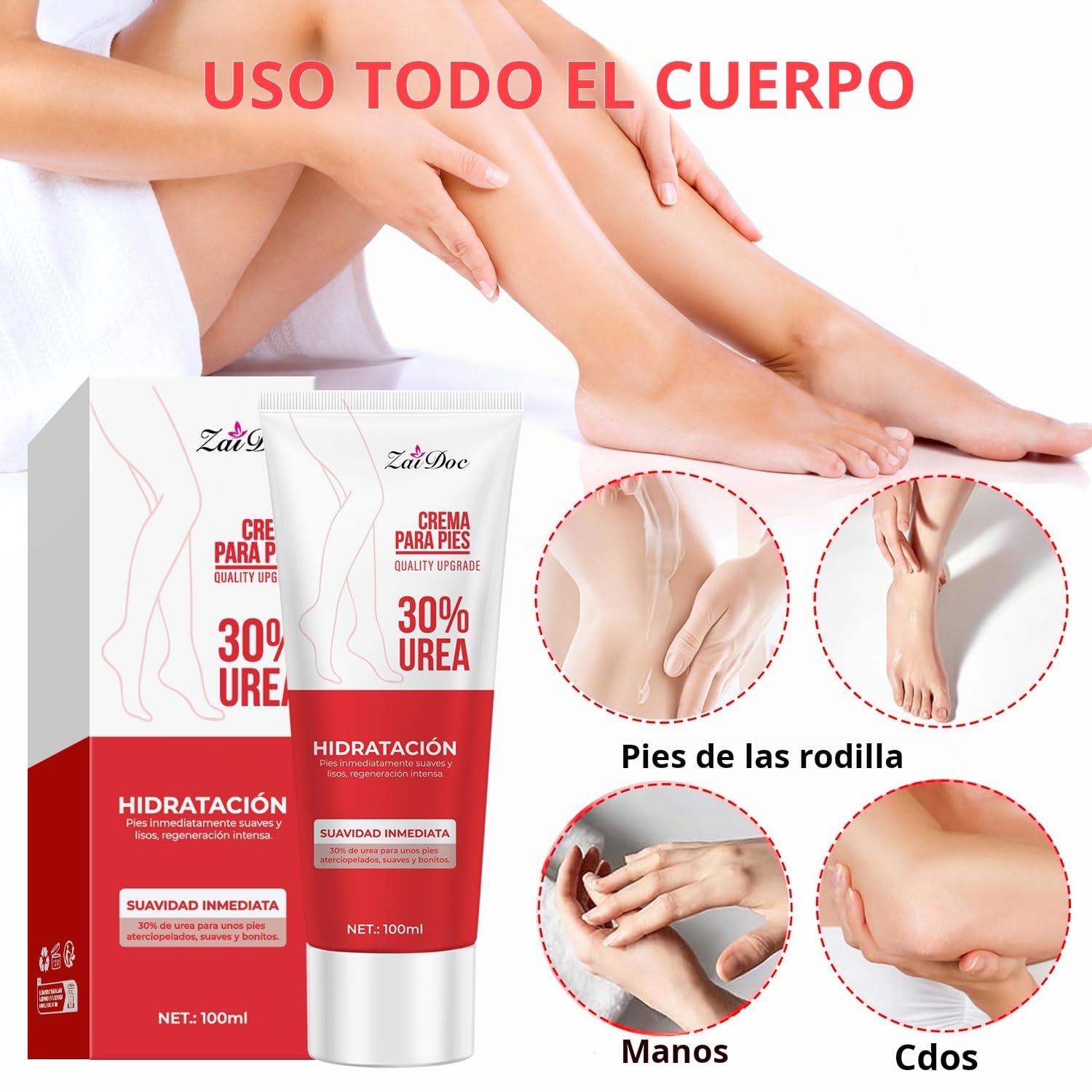 ZaiDoc 2/4 Pcs Urea Foot Cream - Urea Foot Cream review and price