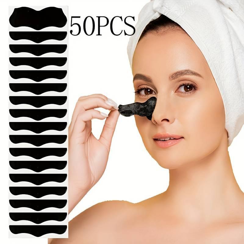【F】50Pcs Nose Blackhead Remove - Face Mask Skincare review and price